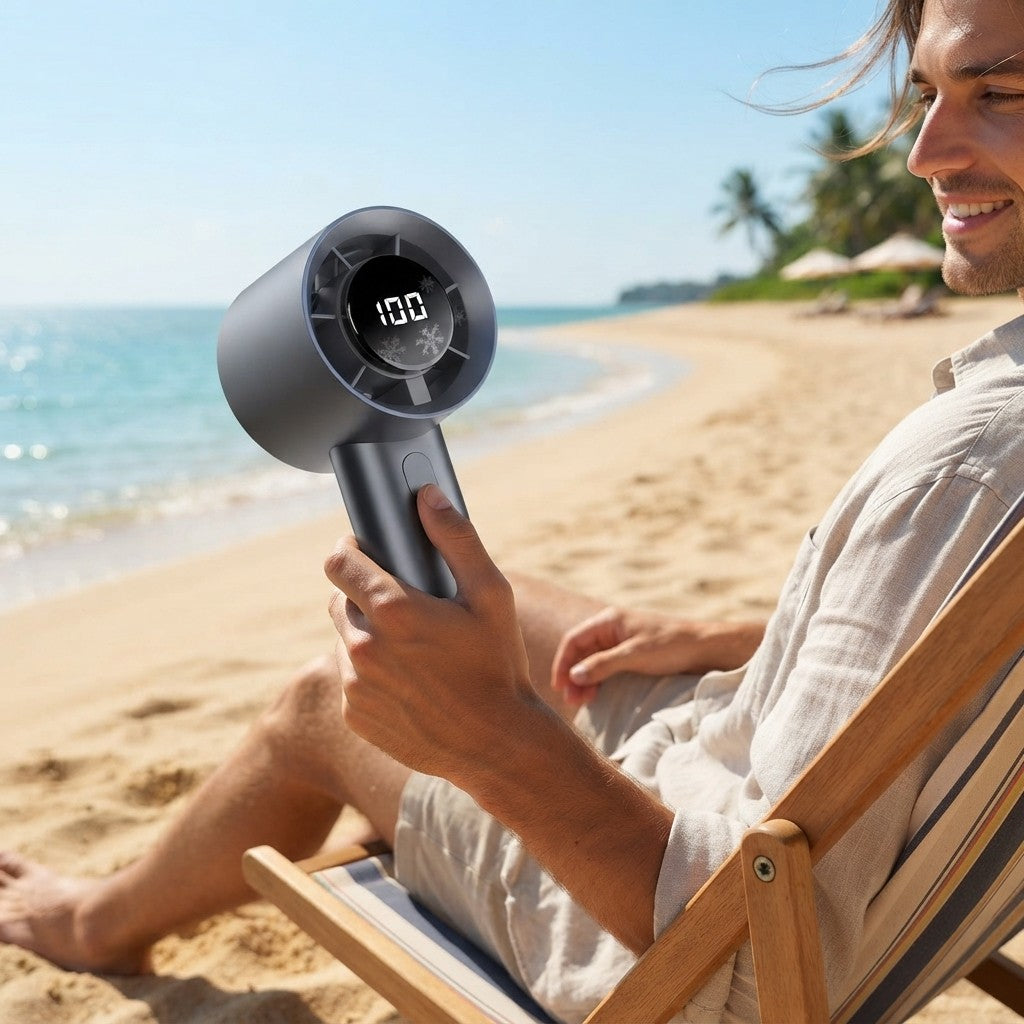 Refrigerated Handheld Mini Fan